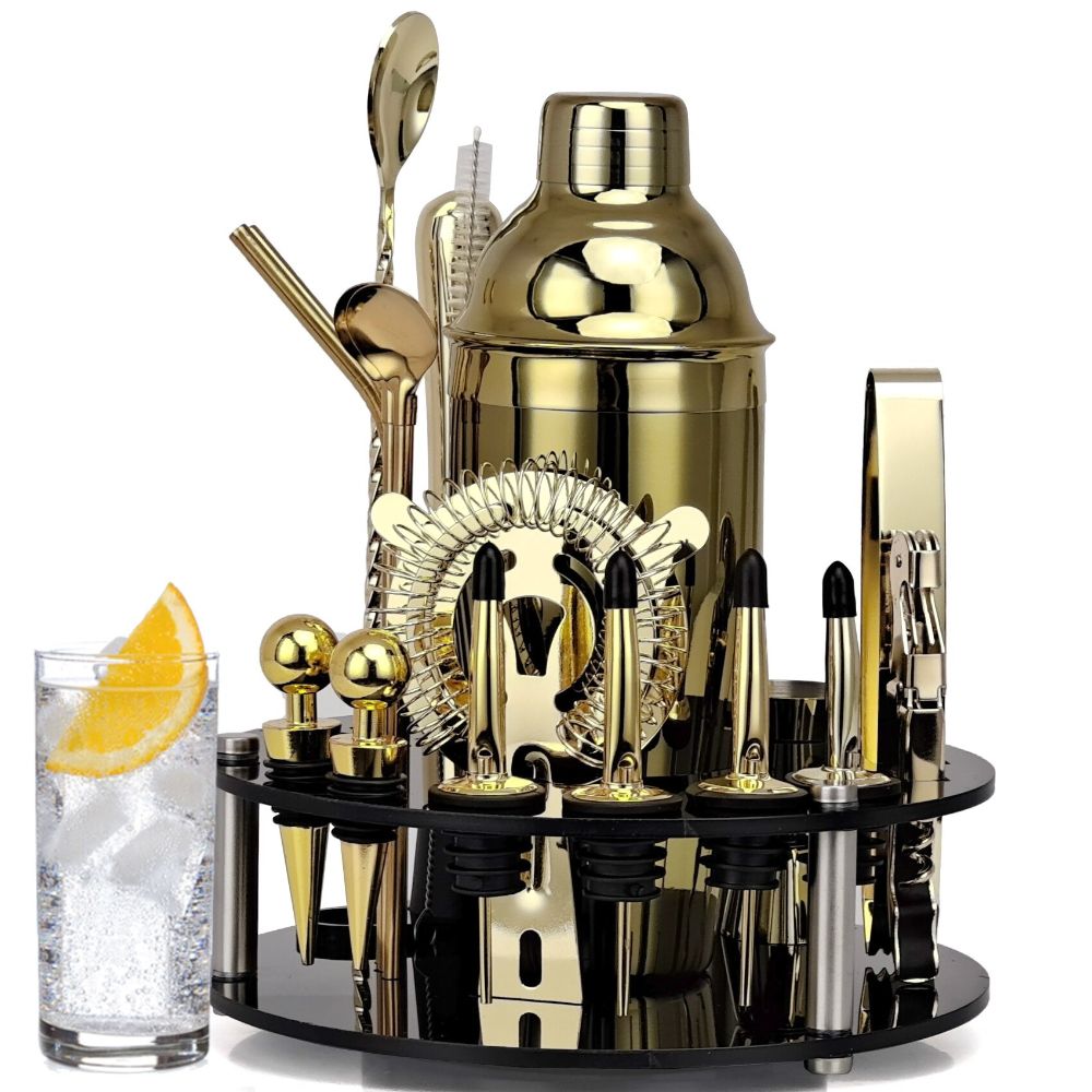 Cocktail Shaker Bar Set-Wine and Whiskey Decanter