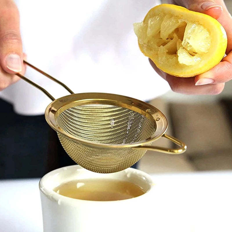 Cocktail Strainer With Long Handle-Wine and Whiskey Decanter