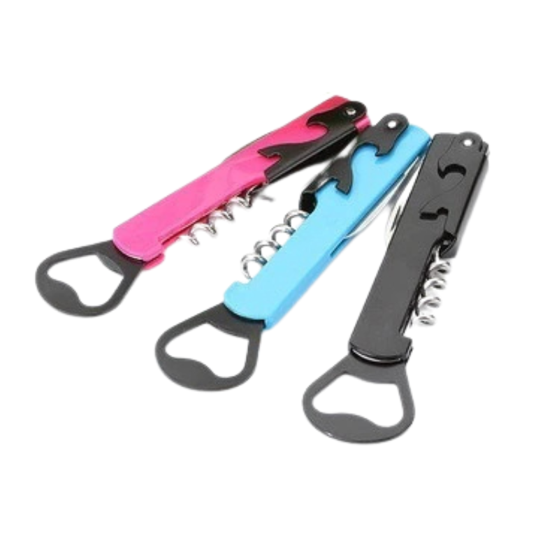 1-Piece Multifunctional Bottler Opener-Wine and Whiskey Decanter