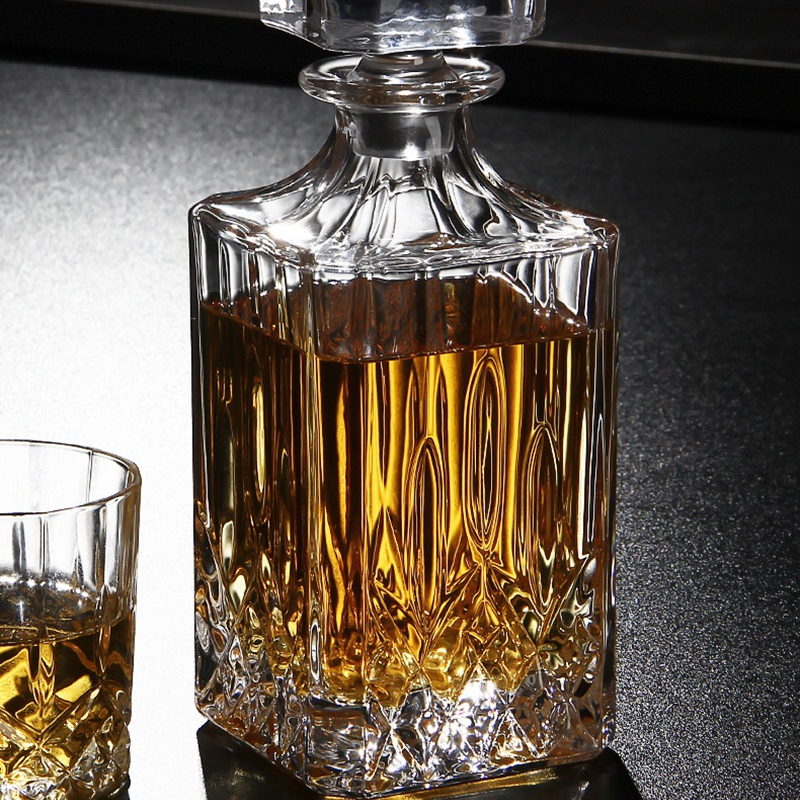 Crystal Shaped Liquor Decanter