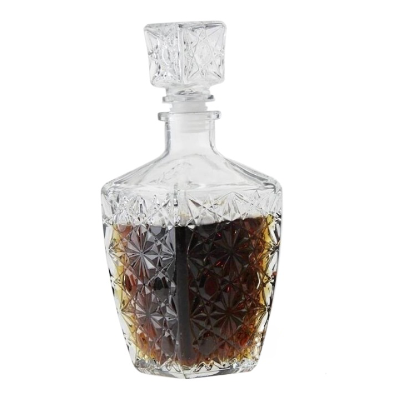 Crystal Glass Drink Bottle-Wine and Whiskey Decanter