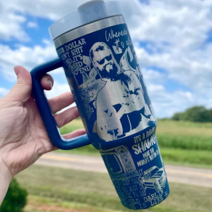 Oliver Anthony Music Tumbler-Wine and Whiskey Decanter