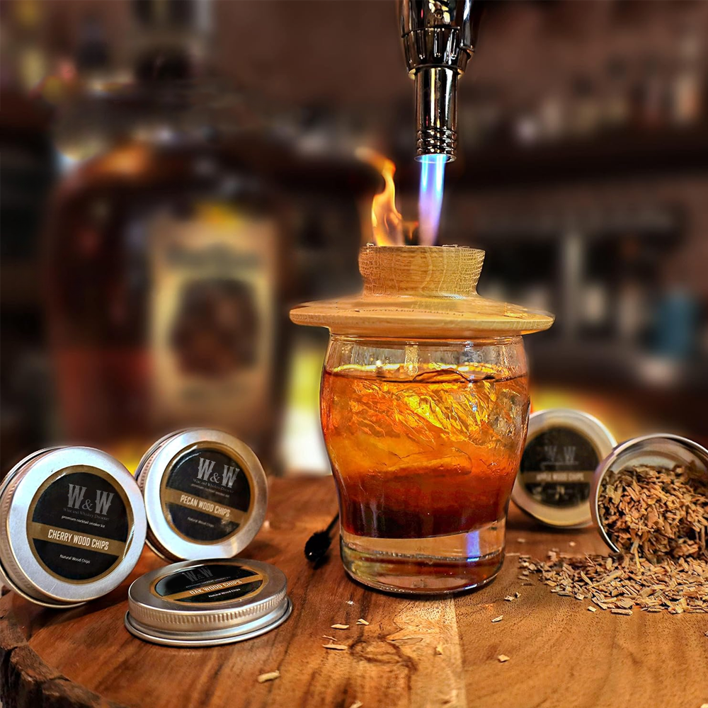 Flavor Infuser Kit With Torch And 6 Wood Blends