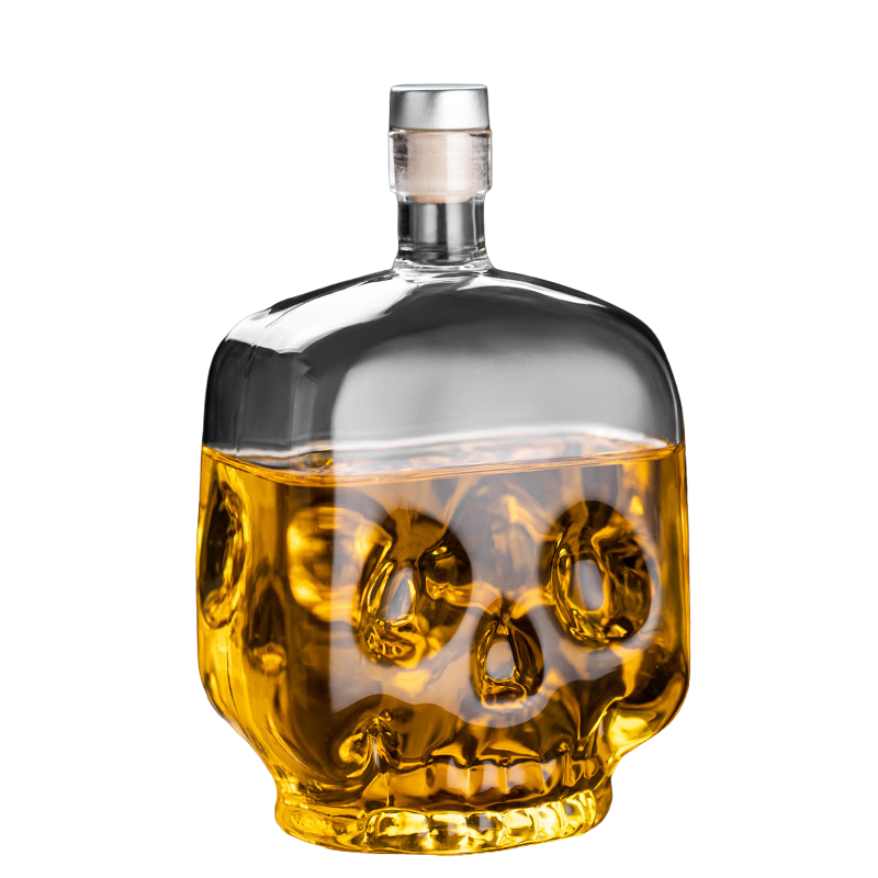 Ghost Shaped Glass Decanter