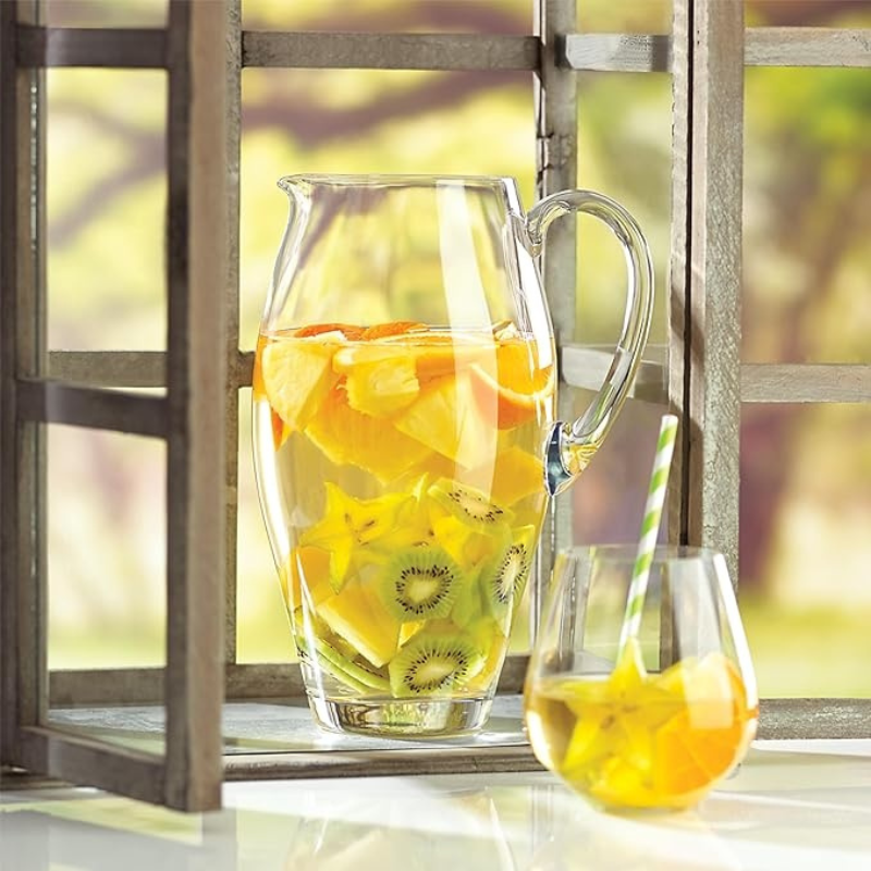 Versatile Glass Decanters And Pitchers For Beverage Serving-Wine and Whiskey Decanter