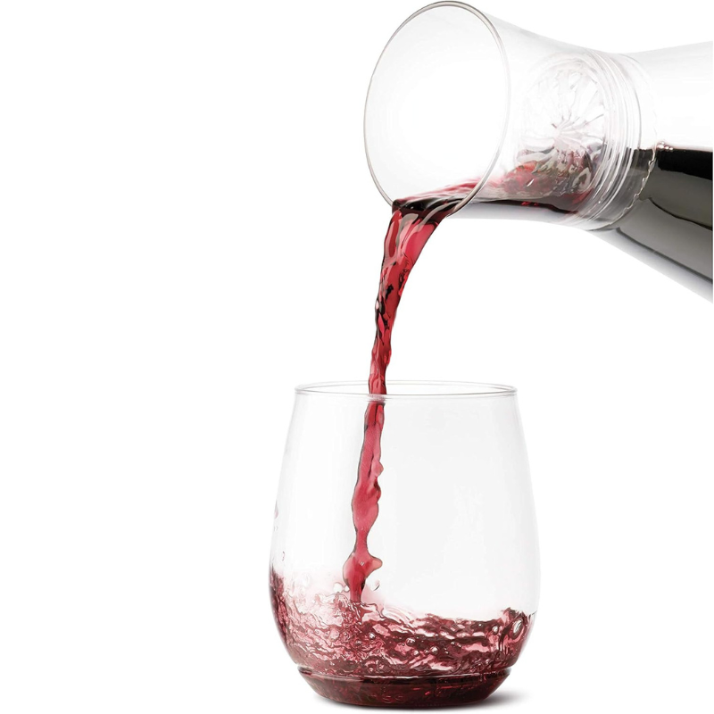 Versatile Use Clear Aerated Decanter