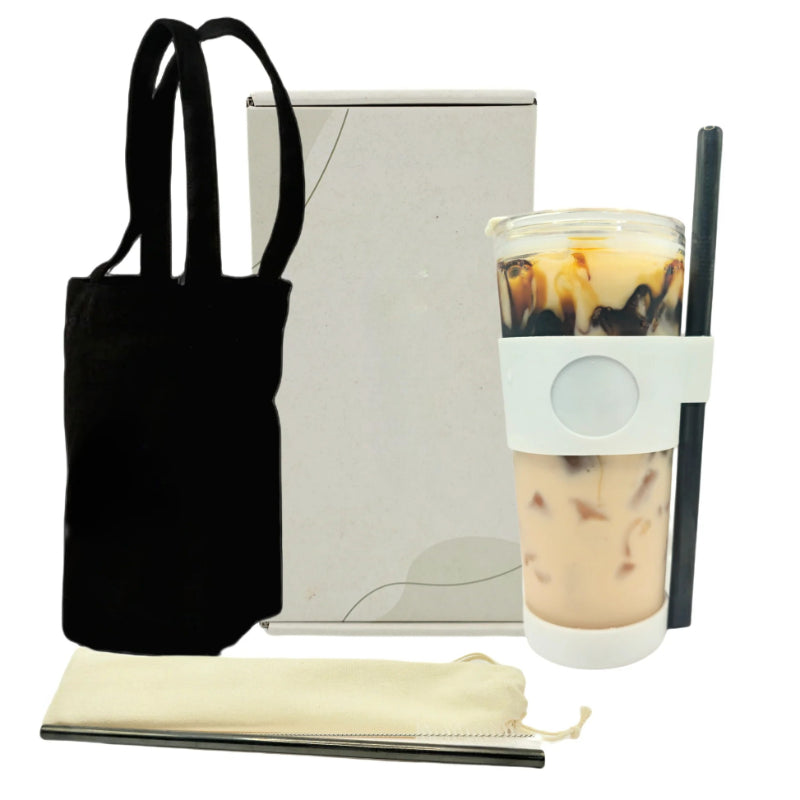 700ml Reusable Bubble Tea Tumbler With Straw-Wine and Whiskey Decanter