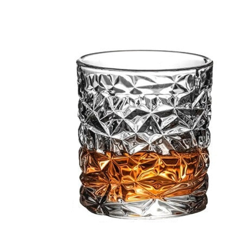Twisted Whiskey Glass Set-Wine and Whiskey Decanter