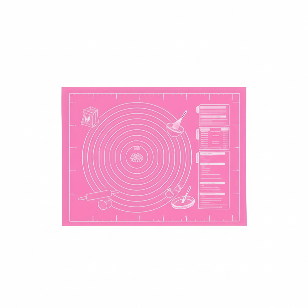 Non Slip Baking Mat With Measurements Reusable Pastry Rolling Mat