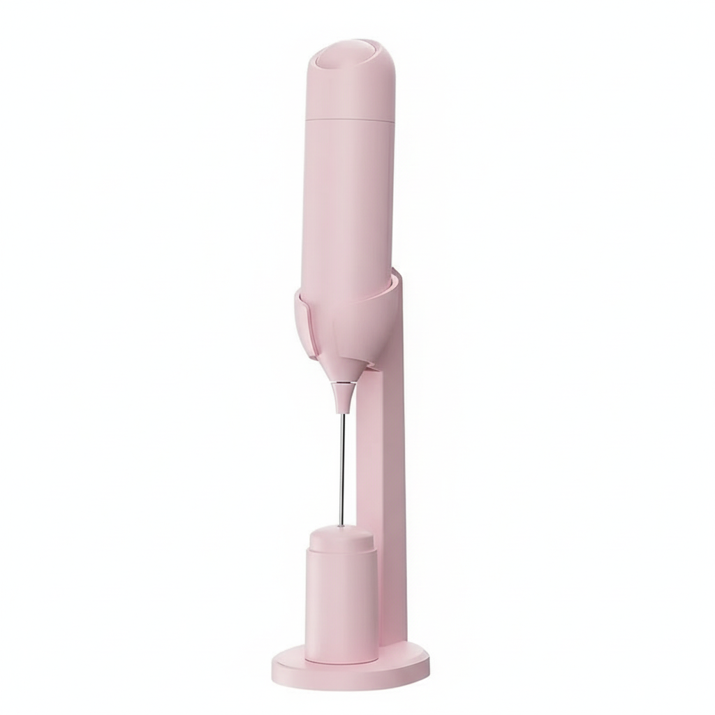 Electric Milk Frother Portable Battery Operated Coffee Mixer