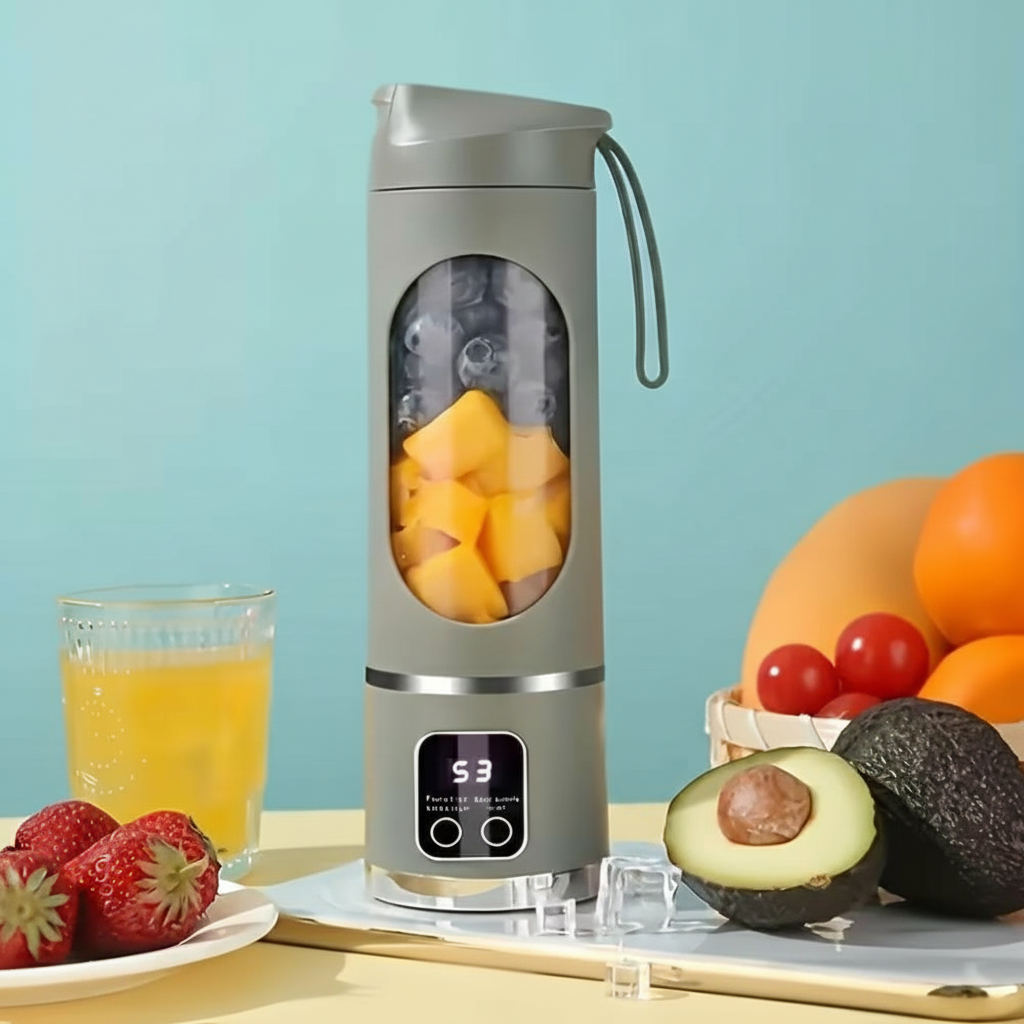 Portable Rechargeable Blender Juicer & Smoothie Maker Bottle - USB Personal Mini Blender for Travel