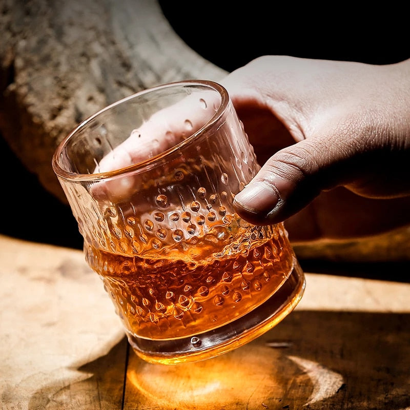Old Fashioned Scotch Glasses-Wine and Whiskey Decanter
