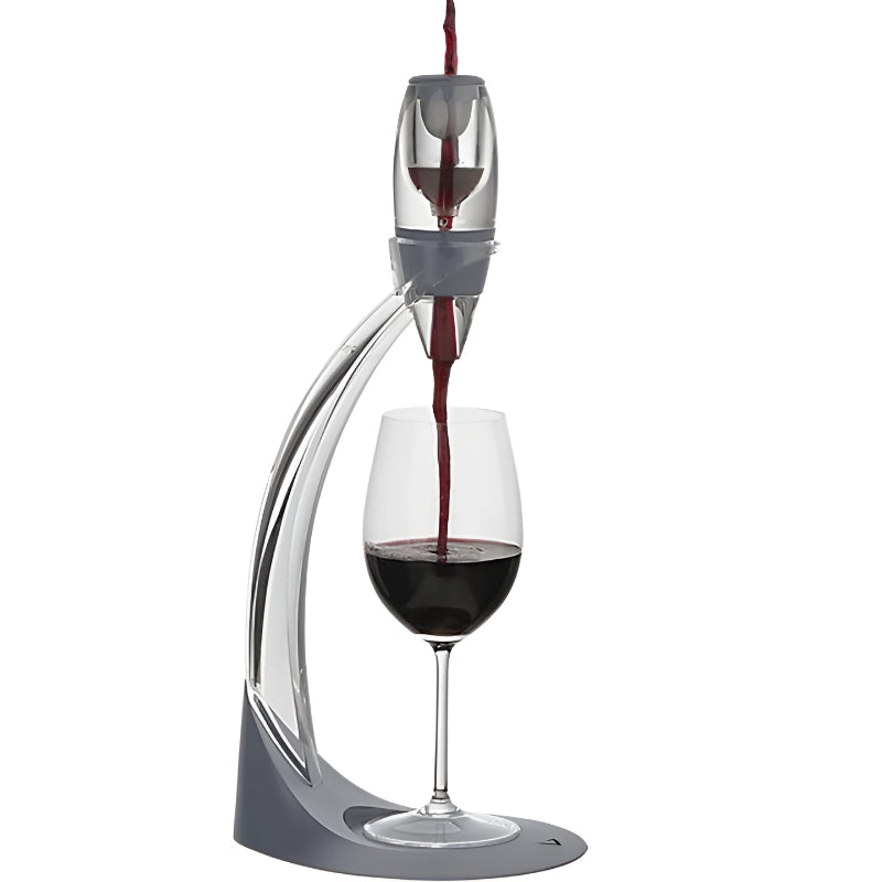 Wine Aeration Pourer With Tower Stand
