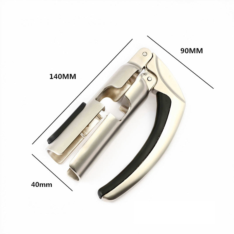 Anti-Slip Manual Champagne Bottle Opener-Wine and Whiskey Decanter