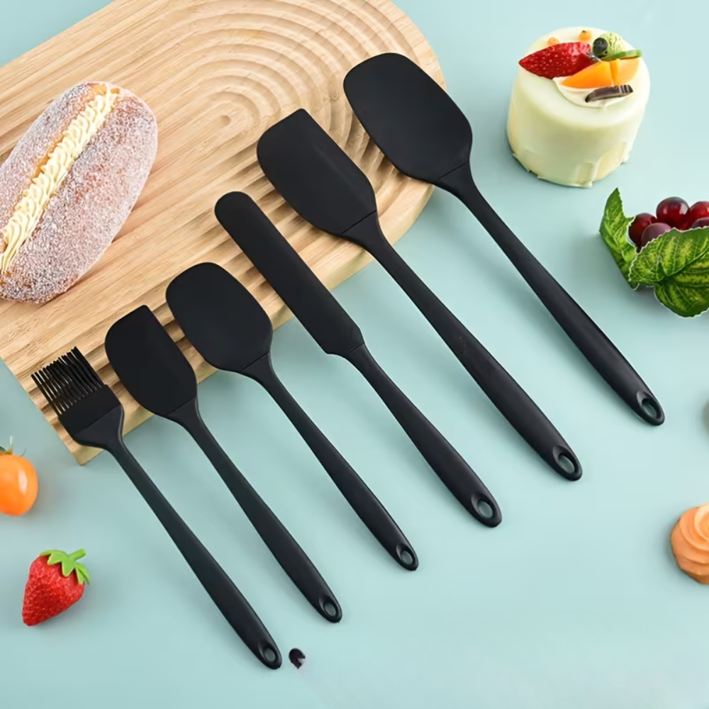 6piece  Silicone Kitchen Cooking Tools Baking Tools Kitchen Tableware Nordic