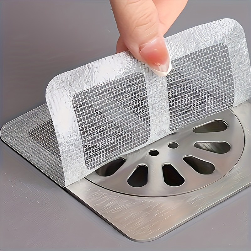 20pcs Anti-Clog Self-Adhesive Hair Catcher Stickers