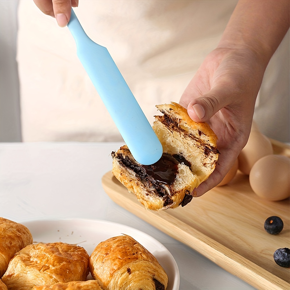 Food Grade Silicone Spatula For Jar Scraping Baking And Cooking
