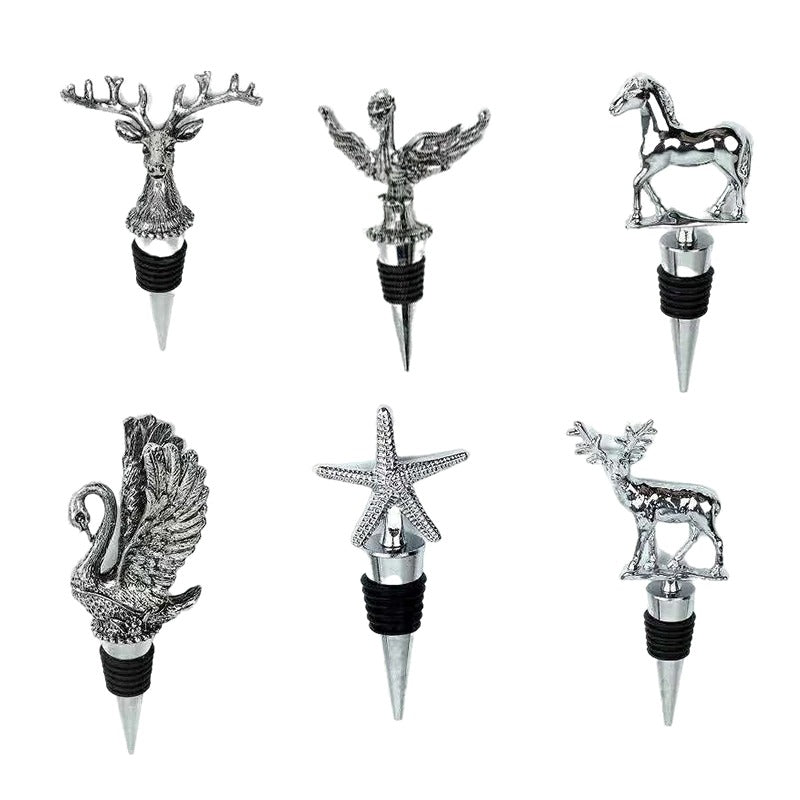 Beverage Bottle Corks Sealer-Wine and Whiskey Decanter