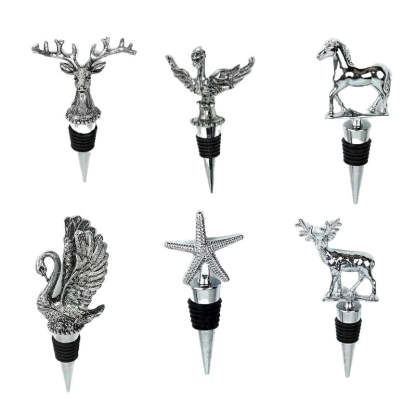 Beverage Bottle Corks Sealer-Wine and Whiskey Decanter