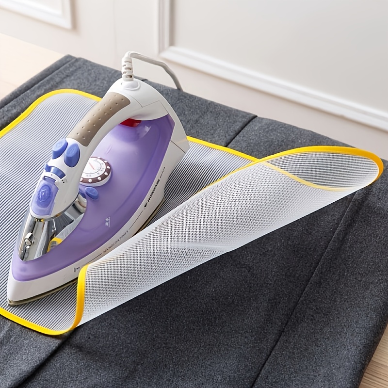 Heat Resistant Ironing Board Mesh Pad - Protective Pressing Cloth for Delicate Fabrics & Garments