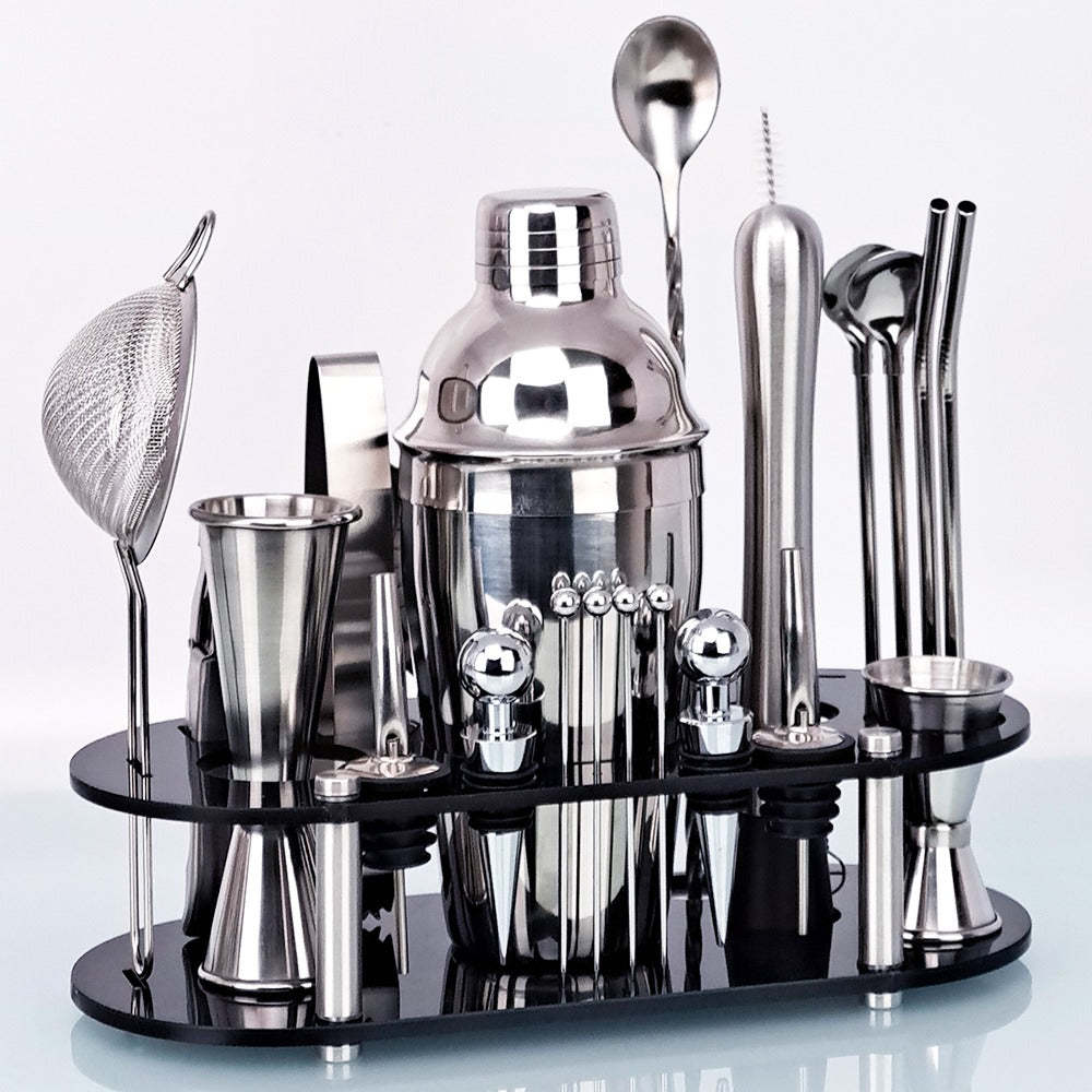 20 Piece Mixology Set-Wine and Whiskey Decanter