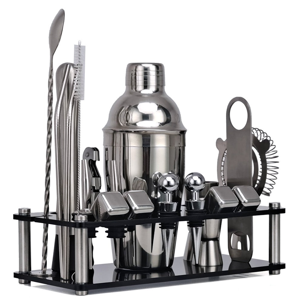 Craft Cocktail Shaker-Wine and Whiskey Decanter