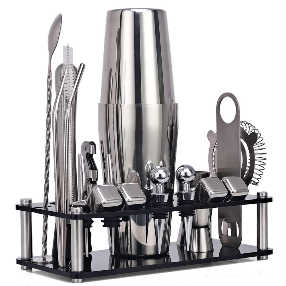 Craft Cocktail Shaker-Wine and Whiskey Decanter