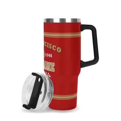 San Francisco Thermal Stainless Steel Insulated Travel Tumbler with Lid