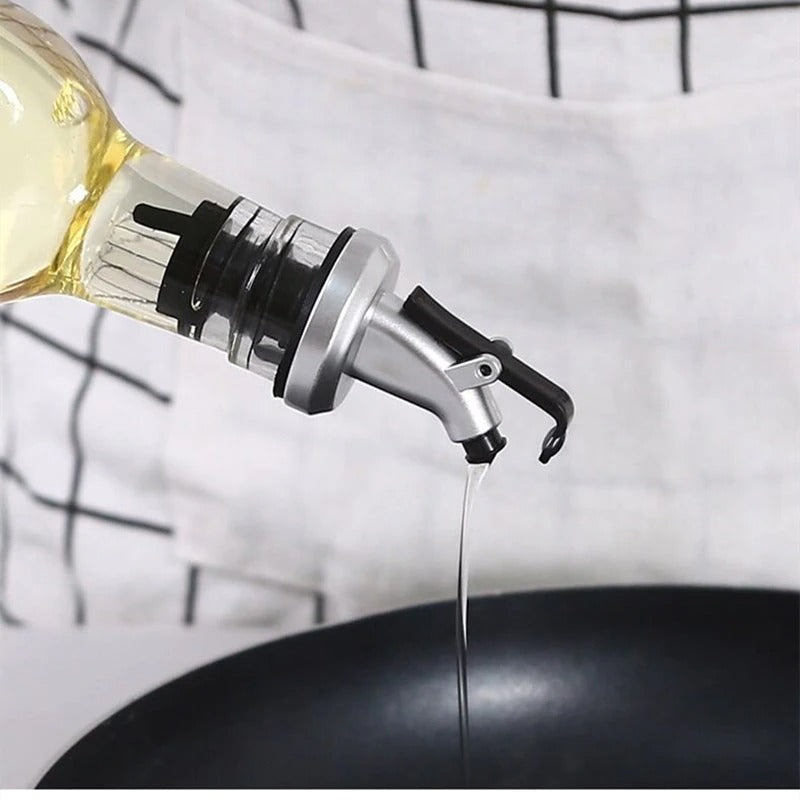 Wine Free Flow Pourer-Wine and Whiskey Decanter