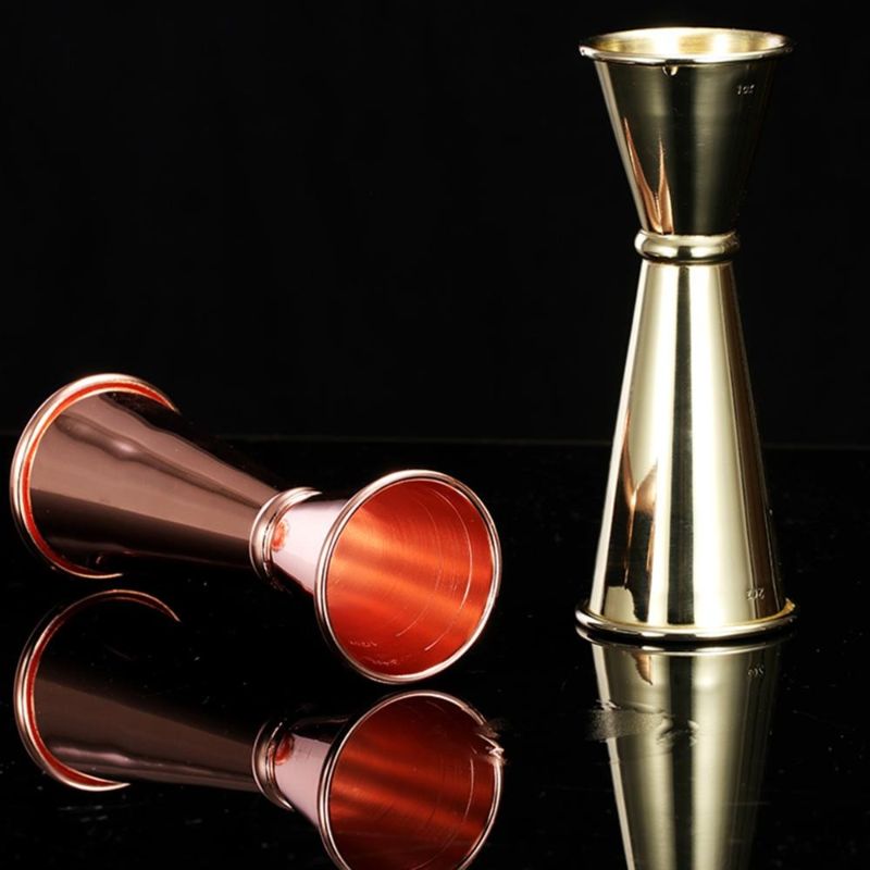 Double Cocktail Jigger-Wine and Whiskey Decanter