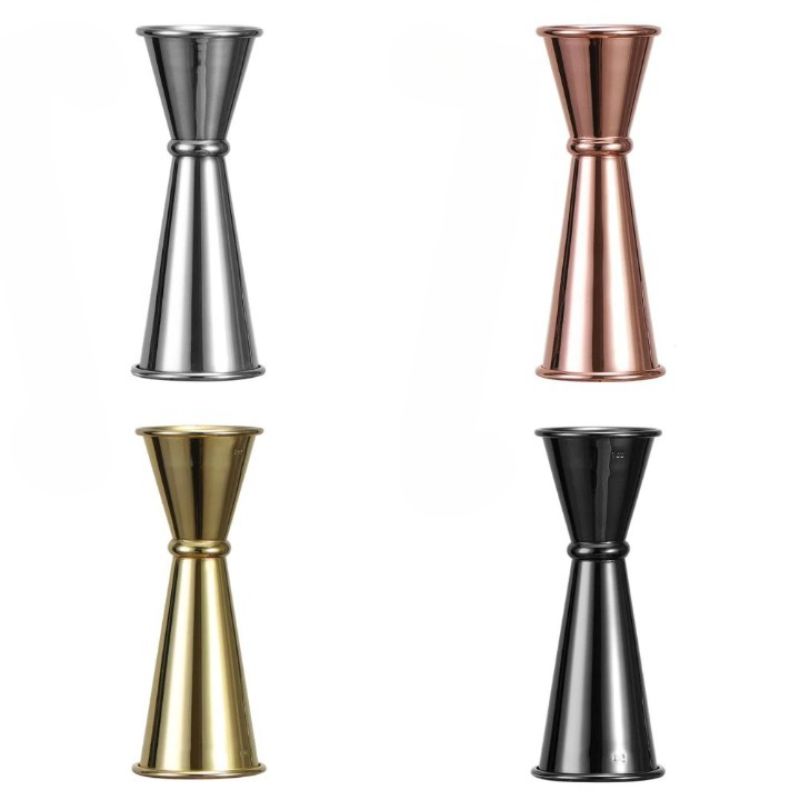 Double Cocktail Jigger-Wine and Whiskey Decanter