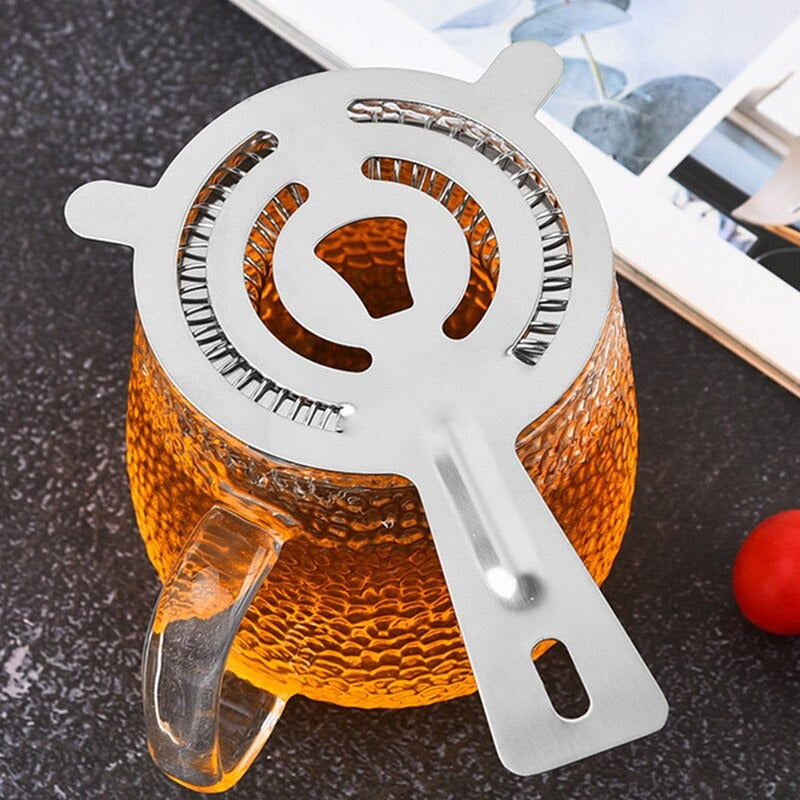 Stainless Steel Bar Strainer-Wine and Whiskey Decanter