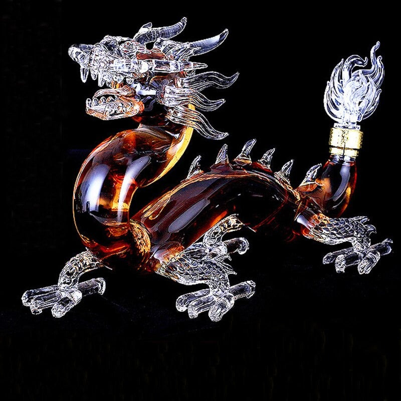 Dragon Shaped Whiskey Decanter-Wine and Whiskey Decanter