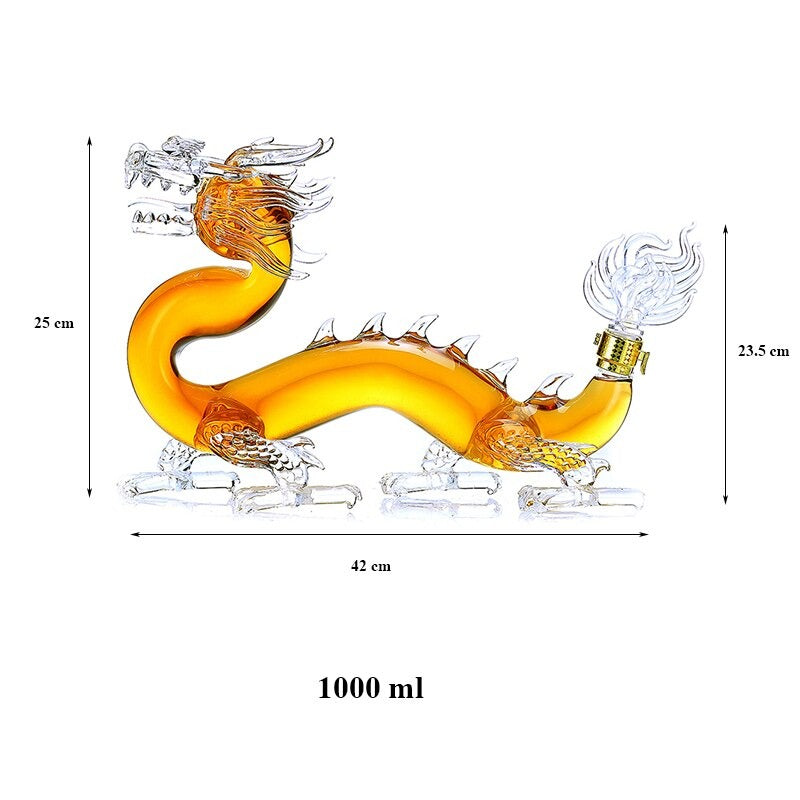 Dragon Shaped Whiskey Decanter-Wine and Whiskey Decanter
