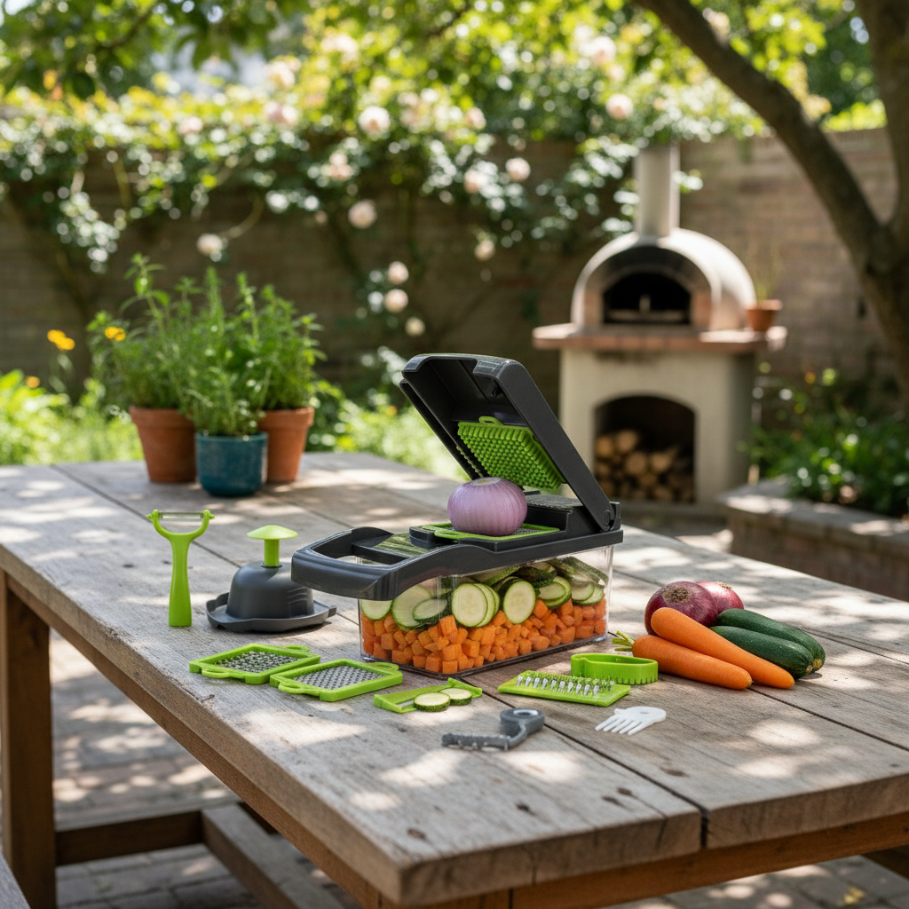 Multi Functional Vegetable Chopper Slicer