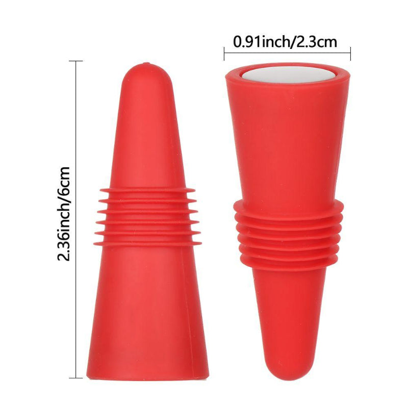 Silicone Wine And Beverage Bottle Cap-Wine and Whiskey Decanter