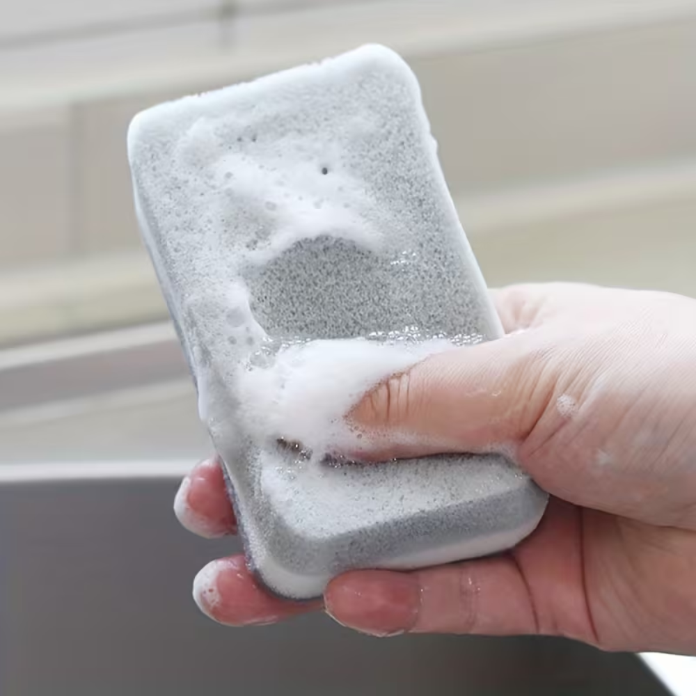 10 Pack Of  Double Sided Dishwashing Cleaning Sponge Cloth