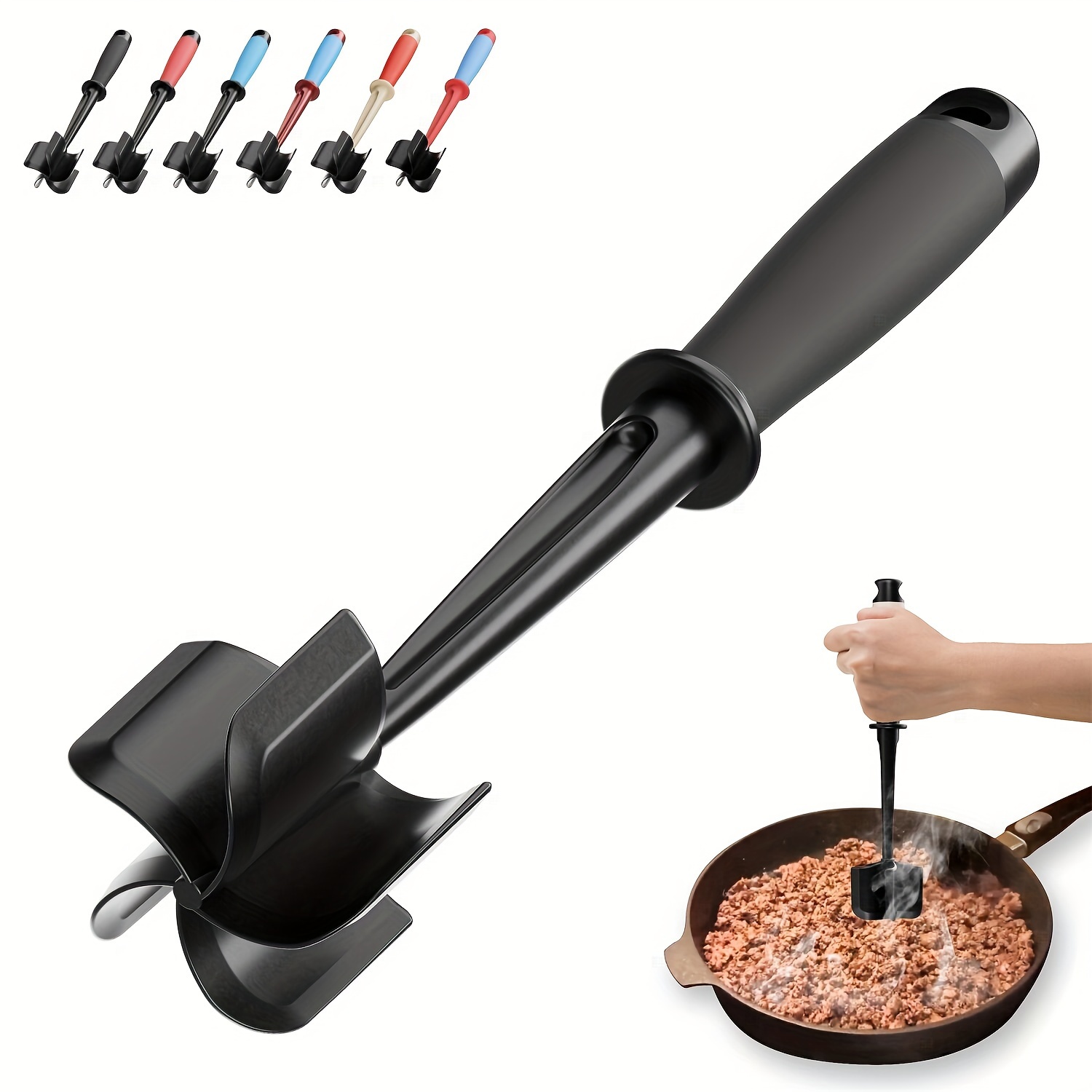 2Pcs of The New Design Nylon Meat Chopper