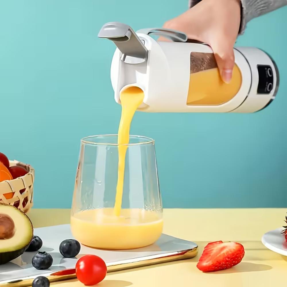 Portable Rechargeable Blender Juicer & Smoothie Maker Bottle - USB Personal Mini Blender for Travel