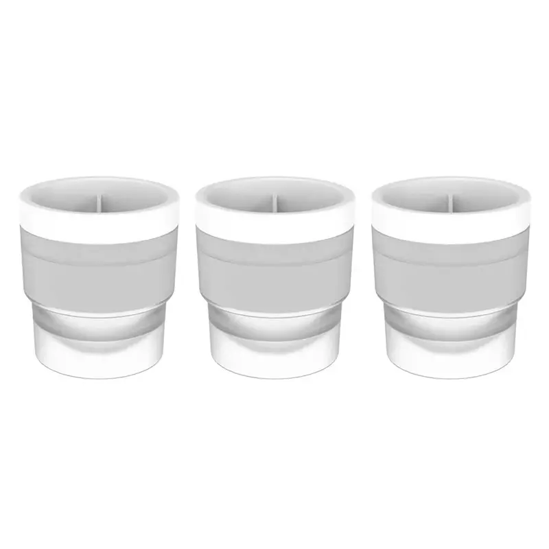 Set Of 3 Spherical Beverage Ice Mold Set