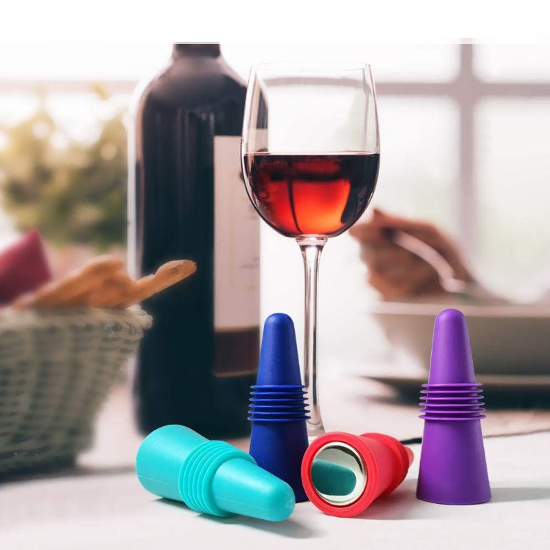 Silicone Wine And Beverage Bottle Cap