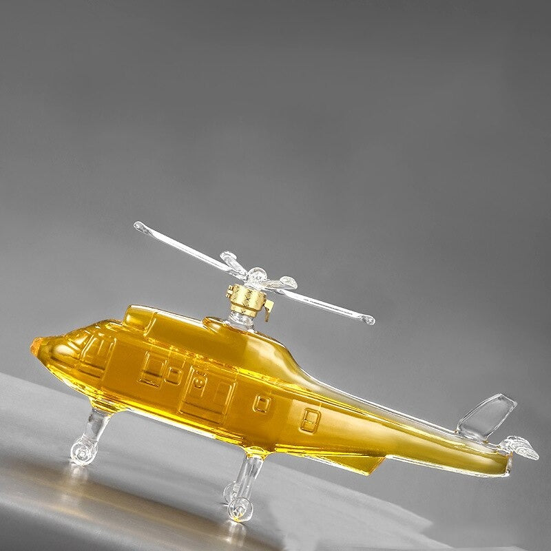 Helicopter Shaped Decanter For Liquor-Wine and Whiskey Decanter