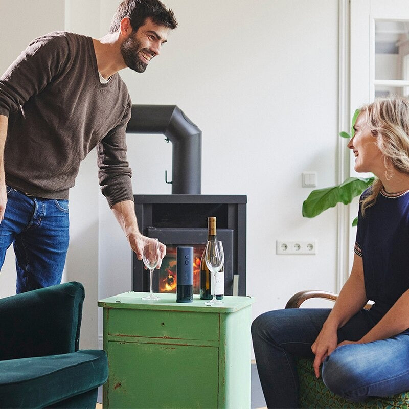 Electric Wine Bottle Opener-Wine and Whiskey Decanter