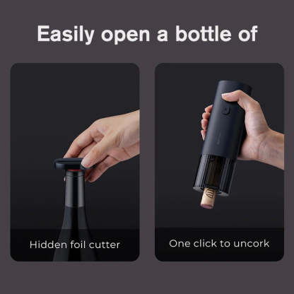Electric Wine Bottle Opener-Wine and Whiskey Decanter