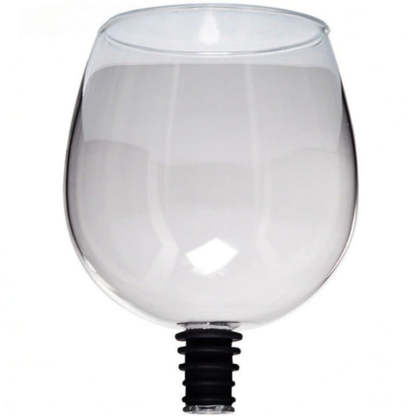 Wine Glass Cup With Silicone Seal-Wine and Whiskey Decanter