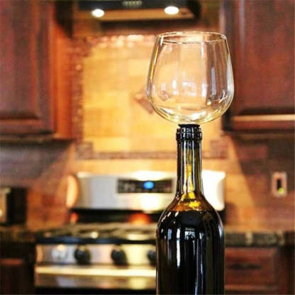 Wine Glass Cup With Silicone Seal-Wine and Whiskey Decanter