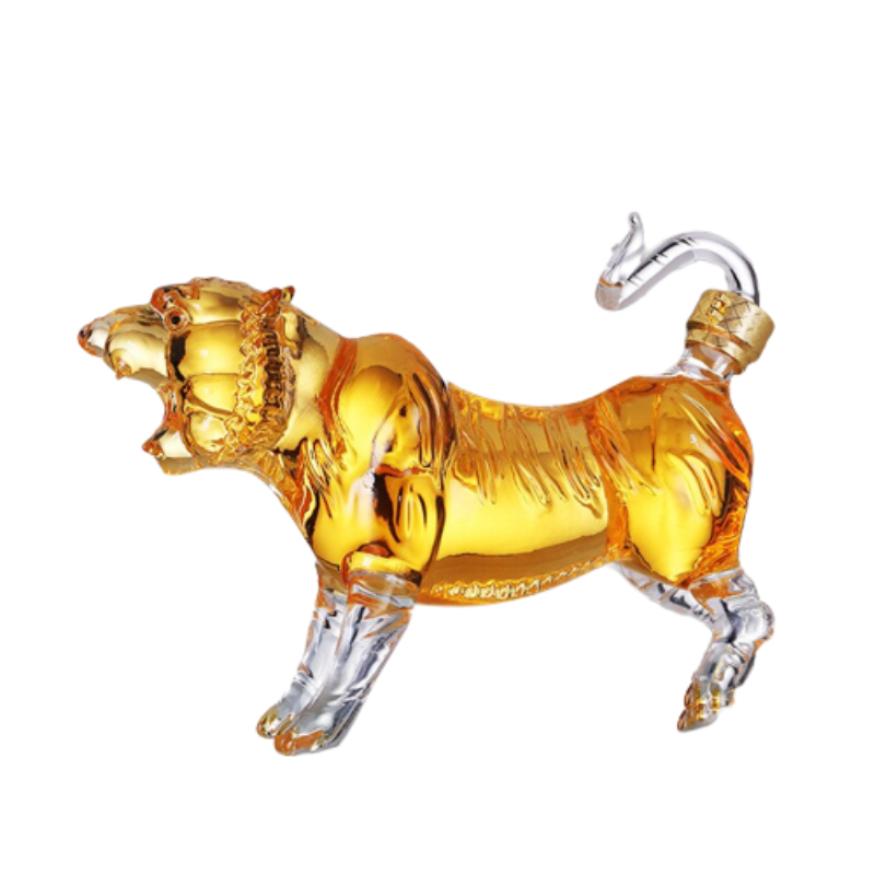 Tiger Designed Wine Decanter-Wine and Whiskey Decanter