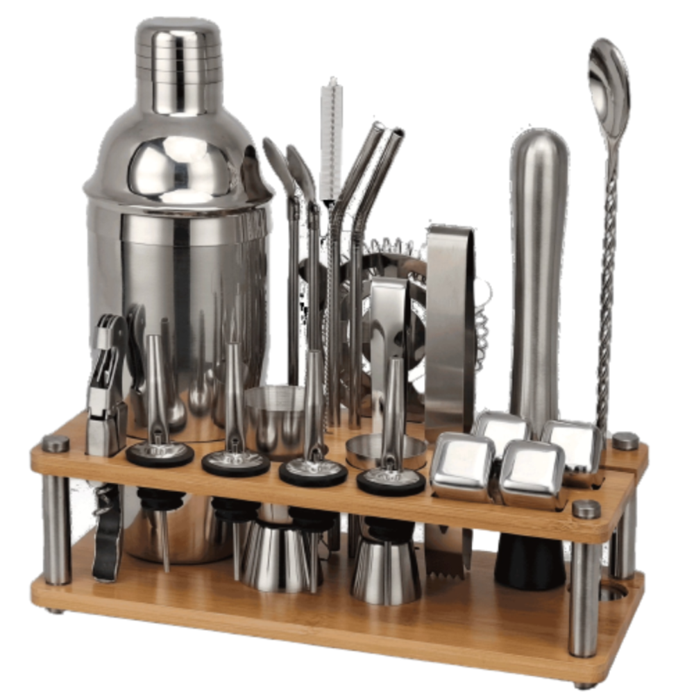 Mixology Craft Cocktail Shaker-Wine and Whiskey Decanter