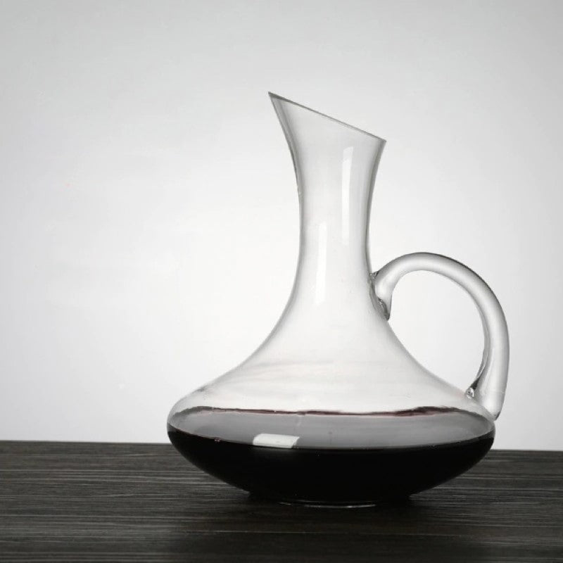 Crystal Red Wine Decanter-Wine and Whiskey Decanter