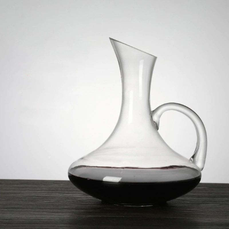 Crystal Red Wine Decanter-Wine and Whiskey Decanter
